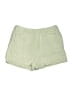 J.Crew 100% Linen Green Tan Shorts Size S - photo 1