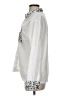 Sutton Studio 100% Cotton Animal Print White Long Sleeve Blouse Size S - photo 5