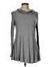 Joan Vass Gray Turtleneck Sweater Size L - photo 1