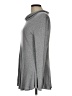 Joan Vass Gray Turtleneck Sweater Size L - photo 5