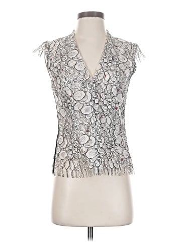 Lida Baday Sleeveless Silk Top (view 1)