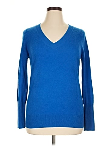 J.Crew Factory Store Cashmere Pullover Sweater (view 1)