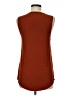Double Zero Solid Brown Casual Dress Size M - photo 2