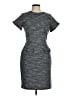 Ann Taylor LOFT Tweed Gray Casual Dress Size 6 - photo 1