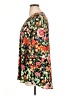 Rose + Olive 100% Polyester Floral Black Orange 3/4 Sleeve Blouse Size 1X - photo 5