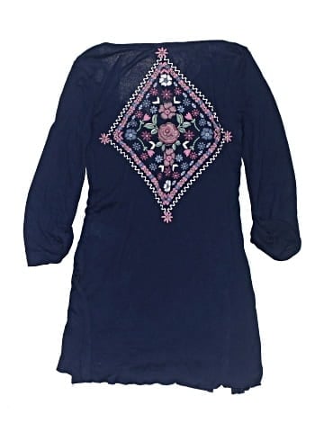 Beautees 3/4 Sleeve Blouse (view 2)