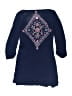 Beautees Blue 3/4 Sleeve Blouse Size 7 - 8 - photo 2