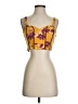 B.O.G Collective 100% Polyester Yellow Tank Top Size S - photo 1
