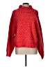 Topshop Tweed Red Pullover Sweater Size 12 - photo 1