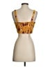 B.O.G Collective 100% Polyester Yellow Tank Top Size S - photo 2