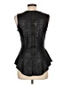 Monteau 100% Polyester Black Sleeveless Blouse Size L - photo 2