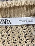 Zara Tan Sleeveless Blouse Size S - photo 7