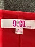 9&Co. Red Cocktail Dress Size 10 - photo 7