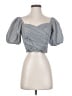 J.Crew Gray Short Sleeve Blouse Size XS - photo 1