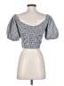 J.Crew Gray Short Sleeve Blouse Size XS - photo 2