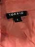 Torrid 100% Rayon Solid Pink Long Sleeve Button-Down Shirt Size 4X Plus (4) - photo 7