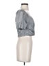 J.Crew Gray Short Sleeve Blouse Size XS - photo 4