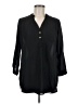 rue21 100% Polyester Black 3/4 Sleeve Blouse Size M - photo 1
