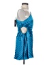 Lulus 100% Polyester Blue Cocktail Dress Size S - photo 4