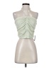 Lulus Green Sleeveless Blouse Size S - photo 1