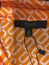 Eclair Orange Short Sleeve Blouse Size S - photo 7