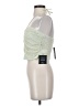 Lulus Green Sleeveless Blouse Size S - photo 5