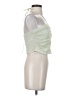 Lulus Green Sleeveless Blouse Size S - photo 4