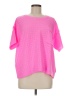 Pink Lily 100% Acrylic Pink Pullover Sweater Size M - photo 1