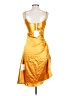 Miss Circle 100% Polyester Gold Cocktail Dress Size XS - photo 2