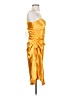 Miss Circle 100% Polyester Gold Cocktail Dress Size XS - photo 4
