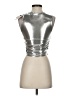 Superdown Metallic Silver Sleeveless Top Size S - photo 2