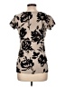 Premise Studio Floral Tan Short Sleeve Top Size L - photo 2