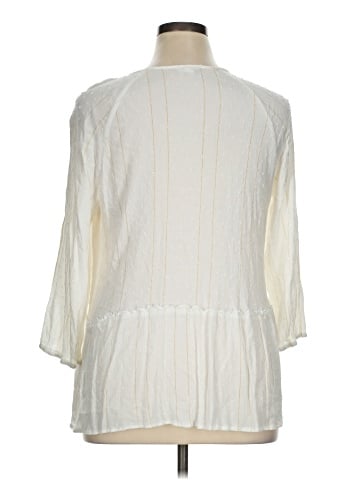 Tribal Jeans 3/4 Sleeve Blouse (view 2)