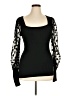 On Twelfth Black Long Sleeve Top Size XL - photo 1