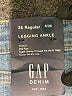 Gap Stripes Blue Jeans Size 28 waist - photo 5