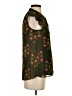 Point Sur 100% Polyester Floral Green Sleeveless Blouse Size XS - photo 4