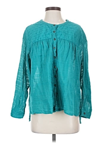 Pilcro by Anthropologie Long Sleeve Blouse (view 1)