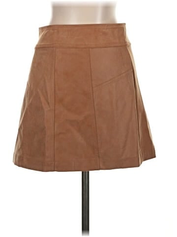 Free People Faux Leather Skirt (view 2)