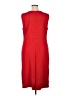 Lands' End Red Casual Dress Size 16 - photo 2