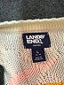 Lands' End 100% Cotton Ivory Cardigan Size L - photo 7