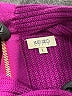 Kenzo 100% Laine (wool) Purple Wool Pullover Sweater Size L - photo 4