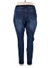 Encore Solid Blue Jeans Size 3X - photo 2