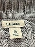 L.L.Bean 100% Cotton Gray Turtleneck Sweater Size M - photo 7
