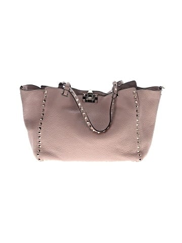 Valentino Vitello Small Rockstud Tote (view 1)