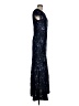 Xscape 100% Polyester Black Blue Cocktail Dress Size 6 - photo 4