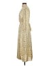 Commense Floral Yellow Casual Dress Size S - photo 5