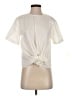 Zara Ivory Short Sleeve Blouse Size XS - photo 1