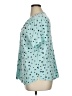 Amazon Essentials 100% Viscose Stars Teal Short Sleeve Blouse Size XL - photo 5