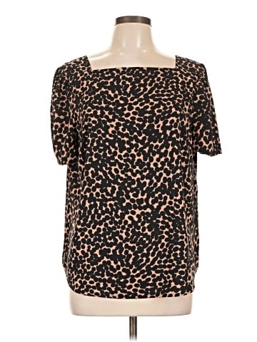 Lark & Ro Short Sleeve Blouse (view 1)