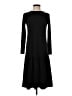 Basic Colors Black Casual Dress Size S - photo 1